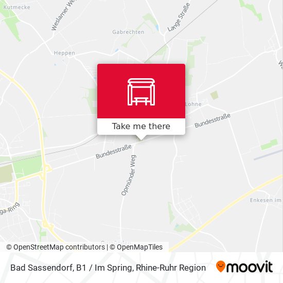 Bad Sassendorf, B1 / Im Spring map