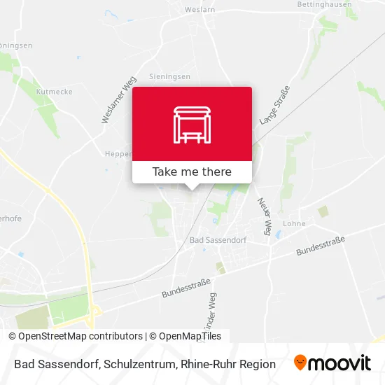 Карта Bad Sassendorf, Schulzentrum