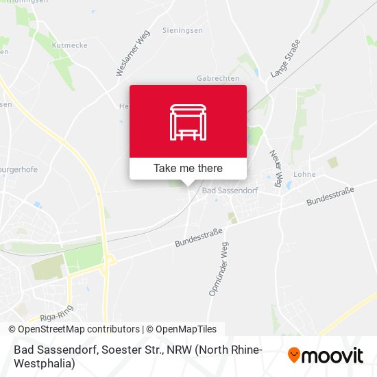 Bad Sassendorf, Soester Str. map