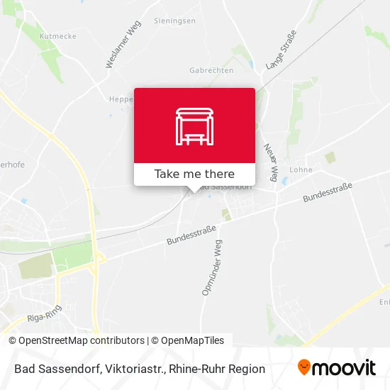 Карта Bad Sassendorf, Viktoriastr.