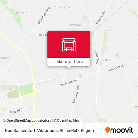 Карта Bad Sassendorf, Viktoriastr.