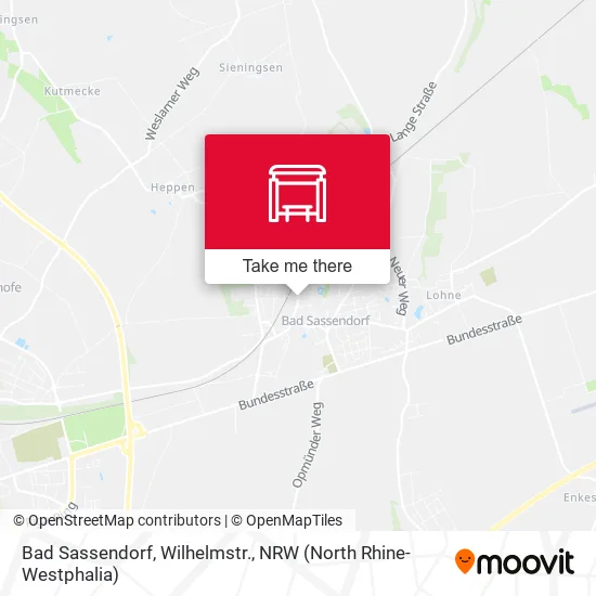 Карта Bad Sassendorf, Wilhelmstr.