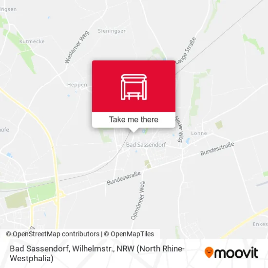 Карта Bad Sassendorf, Wilhelmstr.