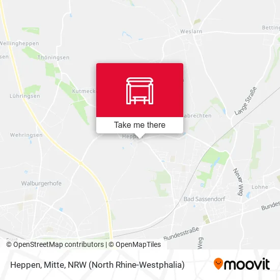 Карта Heppen, Mitte