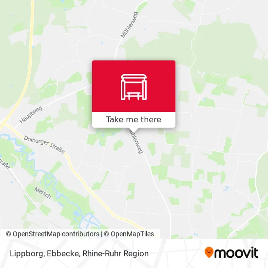 Карта Lippborg, Ebbecke