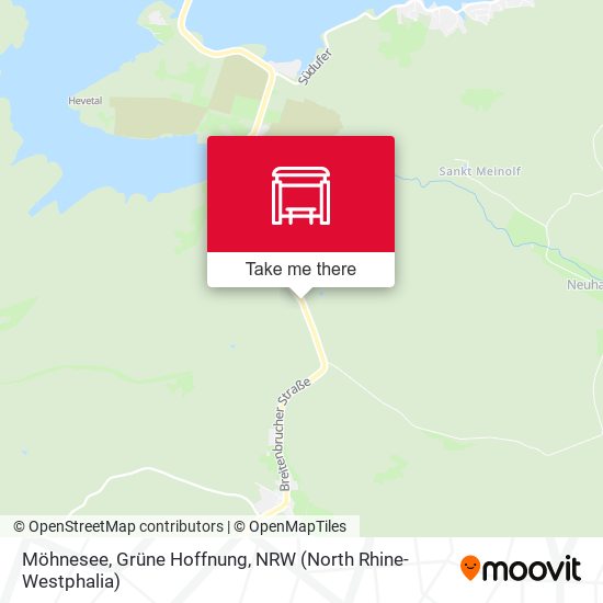 Möhnesee, Grüne Hoffnung map