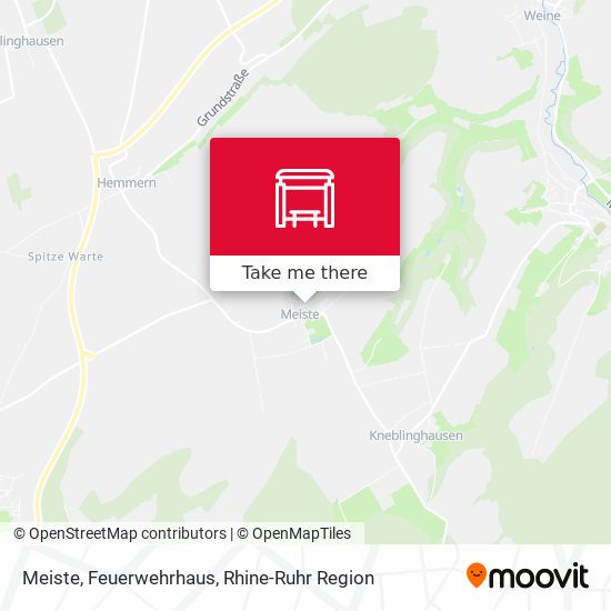 Meiste, Feuerwehrhaus map