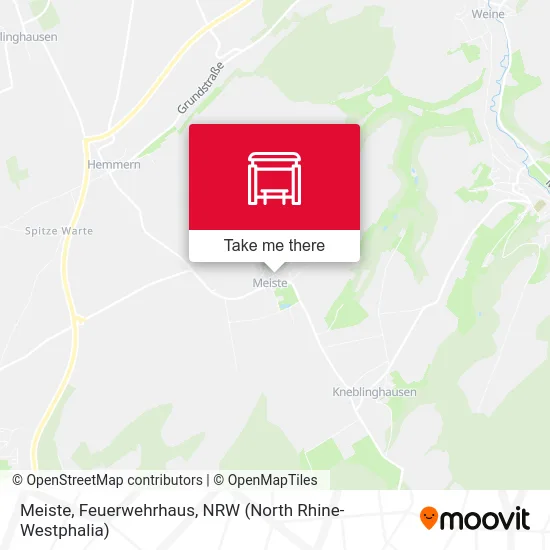 Meiste, Feuerwehrhaus map