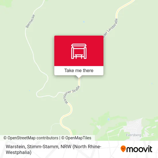 Warstein, Stimm-Stamm map