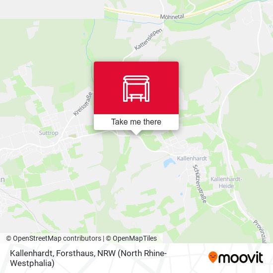 Kallenhardt, Forsthaus map