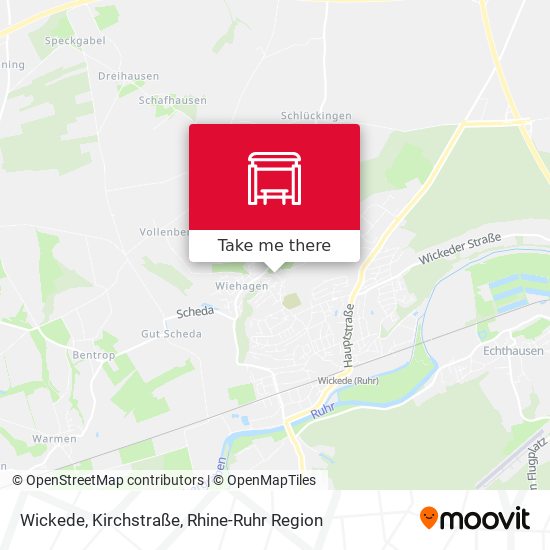 Wickede, Kirchstraße map