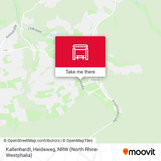Карта Kallenhardt, Heideweg