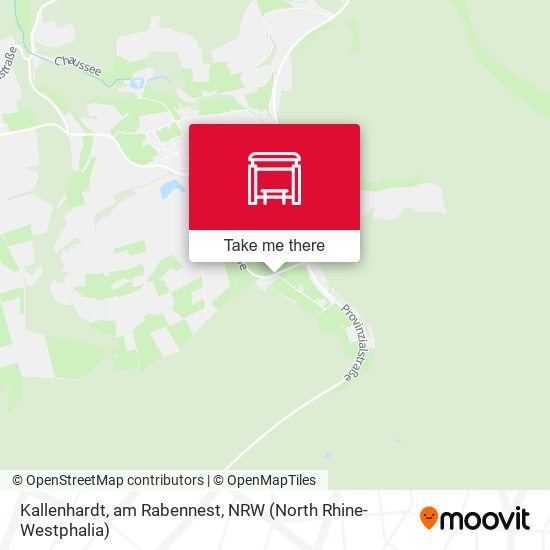 Kallenhardt, am Rabennest map