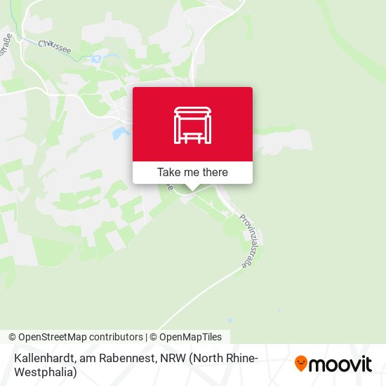 Kallenhardt, am Rabennest map
