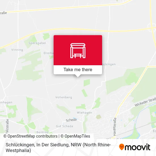 Schlückingen, In Der Siedlung map