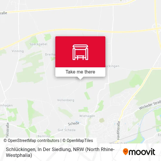 Schlückingen, In Der Siedlung map