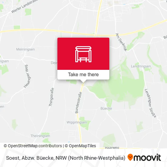 Карта Soest, Abzw. Büecke