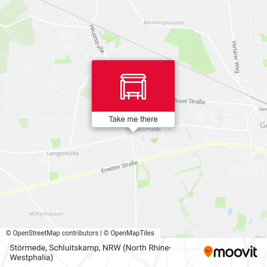 Störmede, Schluitskamp map