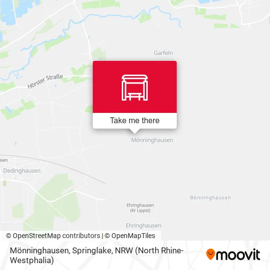 Карта Mönninghausen, Springlake