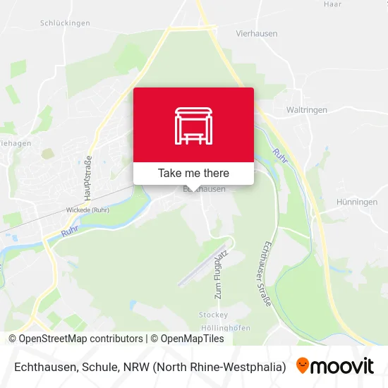 Echthausen, Schule map