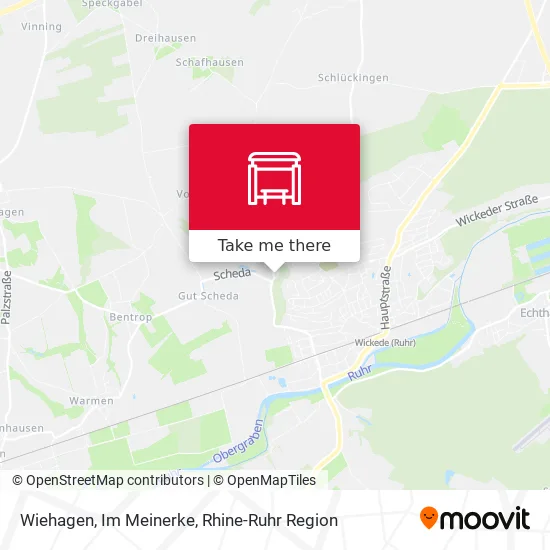 Карта Wiehagen, Im Meinerke