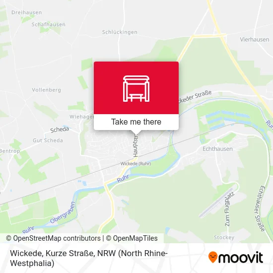 Wickede, Kurze Straße map