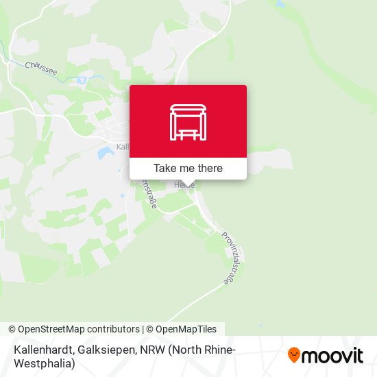 Kallenhardt, Galksiepen map