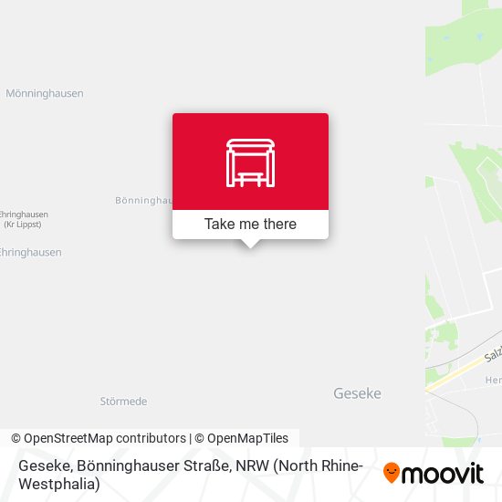 Geseke, Bönninghauser Straße map
