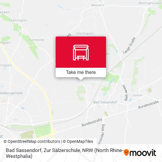 Карта Bad Sassendorf, Zur Sälzerschule