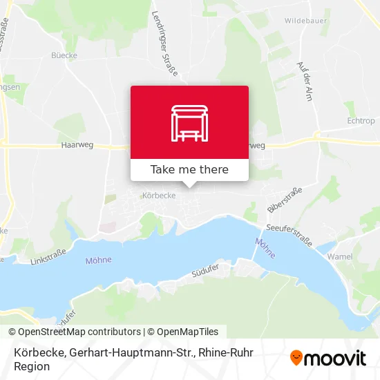 Карта Körbecke, Gerhart-Hauptmann-Str.