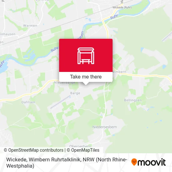 Wickede, Wimbern Ruhrtalklinik map