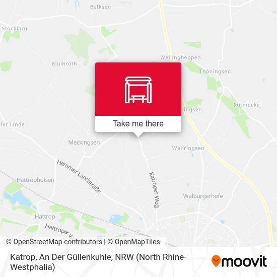 Katrop, An Der Güllenkuhle map