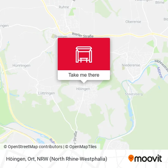 Карта Höingen, Ort