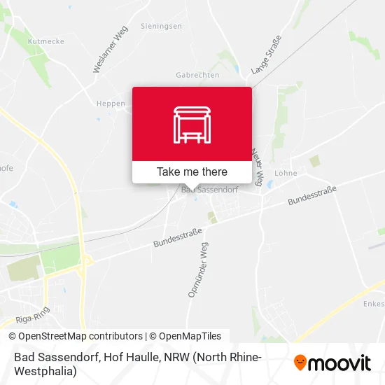 Карта Bad Sassendorf, Hof Haulle