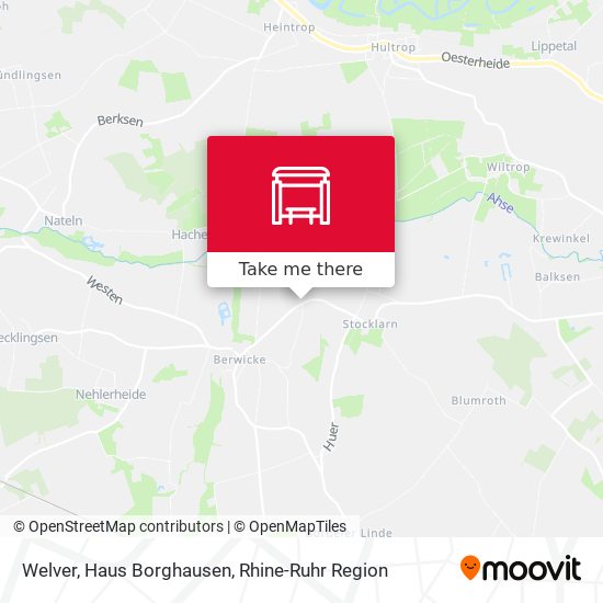 Welver, Haus Borghausen map