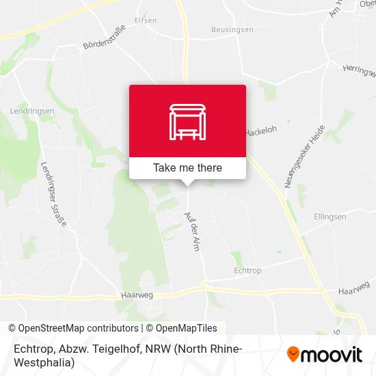 Echtrop, Abzw. Teigelhof map