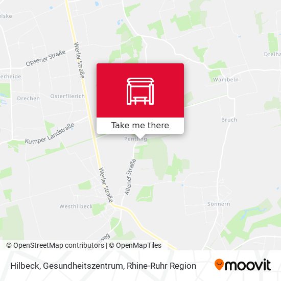 Hilbeck, Gesundheitszentrum map