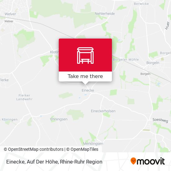 Einecke, Auf Der Höhe map