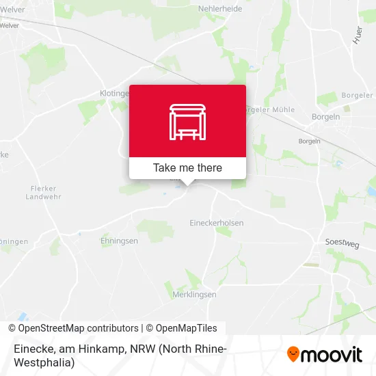 Einecke, am Hinkamp map