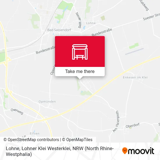 Lohne, Lohner Klei Westerklei map