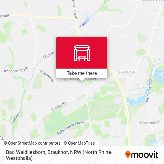 Bad Waldliesborn, Braukhof map