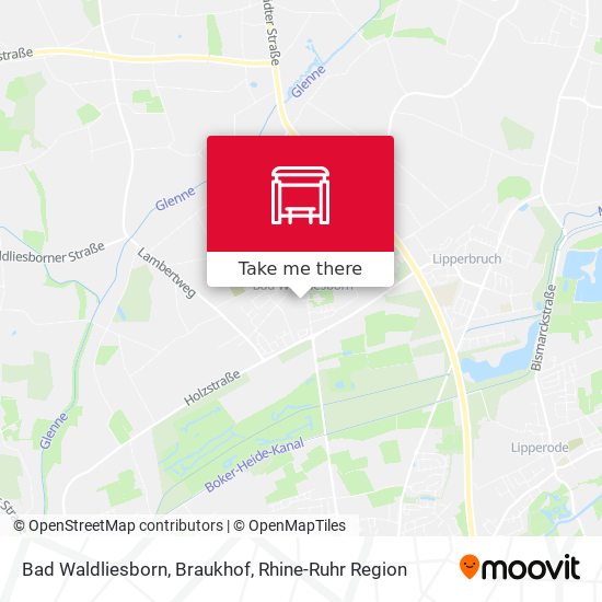 Bad Waldliesborn, Braukhof map