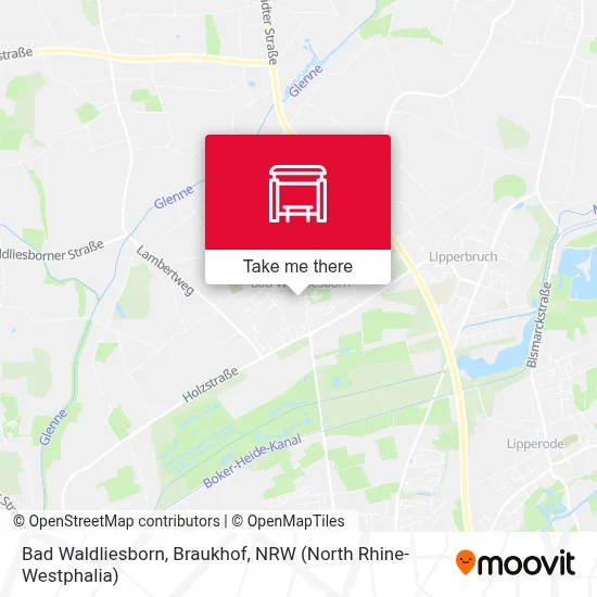 Bad Waldliesborn, Braukhof map