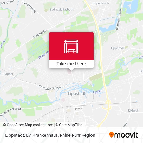 Lippstadt, Ev. Krankenhaus map