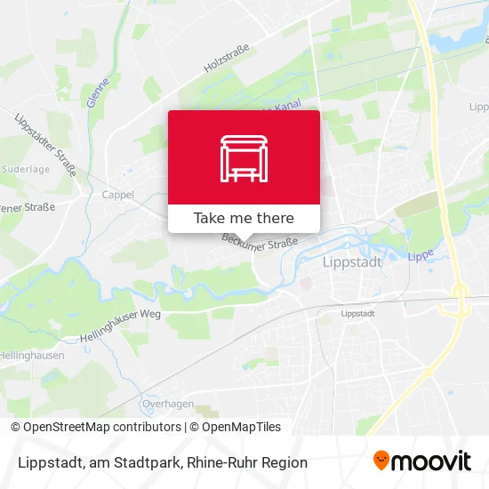 Карта Lippstadt, am Stadtpark