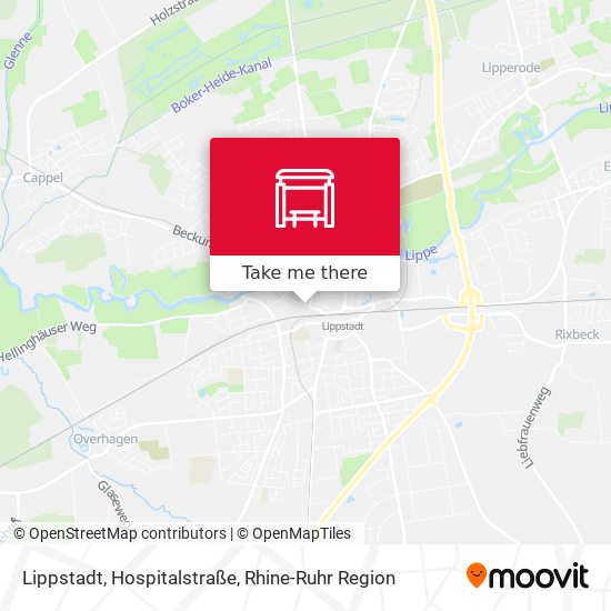 Lippstadt, Hospitalstraße map