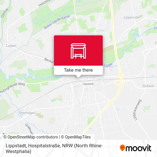 Lippstadt, Hospitalstraße map