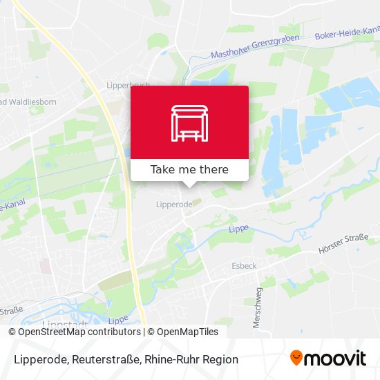 Lipperode, Reuterstraße map