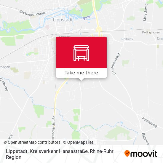 Lippstadt, Kreisverkehr Hansastraße map