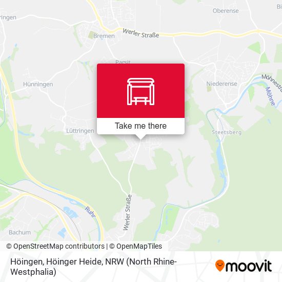 Höingen, Höinger Heide map